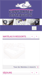 Mobile Screenshot of confortex-distribution.com